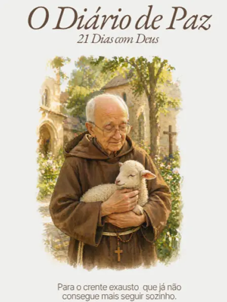 Capa do Diário de Paz — 21 dias com Deus